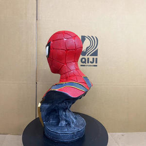 Buste <span class=keywords><strong>Marvel</strong></span> <span class=keywords><strong>Avengers</strong></span> <span class=keywords><strong>Spider</strong></span>-<span class=keywords><strong>Man</strong></span> figurine en fer 1:1 de haute qualité en résine écologique Halloween vente en gros - Product Image 3