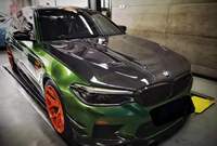 Capot moteur en fibre de carbone sèche style CS pour BMW M5 F90 2017-2023, pièces de tuning extérieur de voiture
