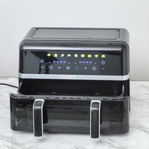 Nueva Freidora de Aire de Doble Cesta 2026 en Oferta, con Dos Cestas de 9L y 10L, Dos Zonas Duales, Freidora de Aire Eléctrica Visible de Gran Capacidad - Product Image 2