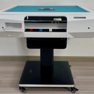 Máquina de Mahjong Japonesa Vertical de Lujo con Cuatro Puertos, Soporte Metálico, Fuente de Alimentación AC 120V, Barajador Automático, Uso Doméstico Ar - Product Image 5