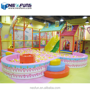2017 rápidamente montar juego de los niños suave de juegos equipo del patio interior para las ventas - Product Image 2