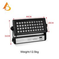 Equipo de escenario Luz de inundación con cabezal móvil impermeable 44PCs 10W IP65 Luz de inundación LED DMX