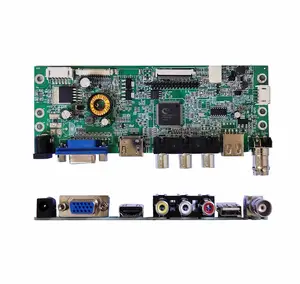 Carte contrôleur modèle V56-2AV-T carte lcd CVBS VGA USB HD BNC LVDS