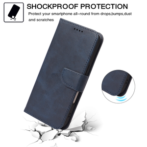 เคสหนัง NFC ระบบแม่เหล็กสำหรับ A20 sansumg Galaxy <span class=keywords><strong>A41</strong></span> A31 A51 A71พร้อมขาตั้งใส่บัตรฝาพับมีกระเป๋าเงินเคสโทรศัพท์ - Product Image 3