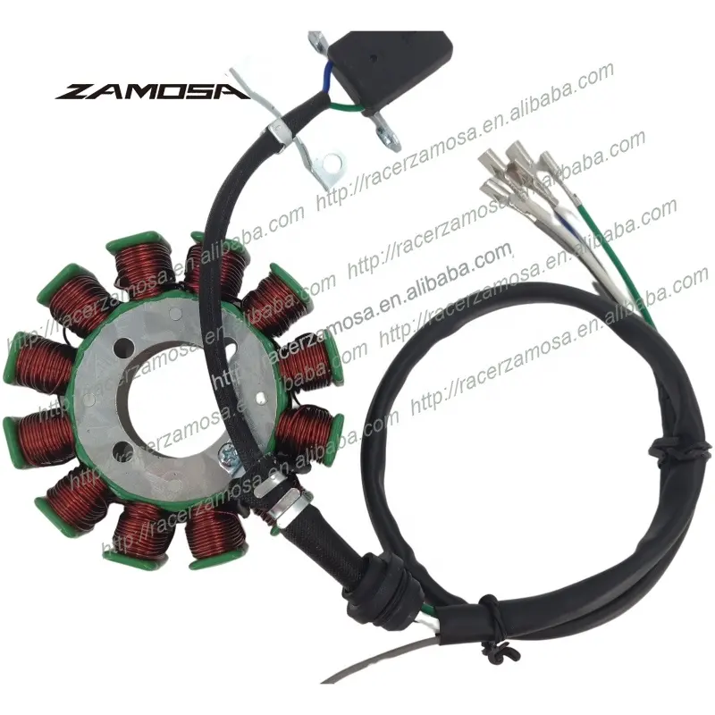 Zamosa 12 cực Stator cuộn dây xe máy Stator cuộn dây magnetofor keeway superlight 200