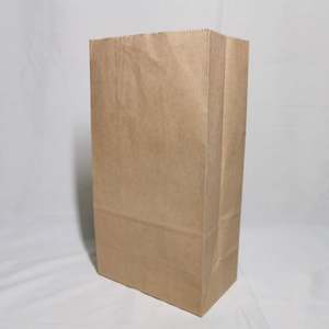 Bolsas de Papel Desechables Hechas en Fábrica, Bolsas de Papel de Grado Alimenticio, Bolsas de Entrega para Pedidos a Domicilio, Logotipos Personalizados - Product Image 5