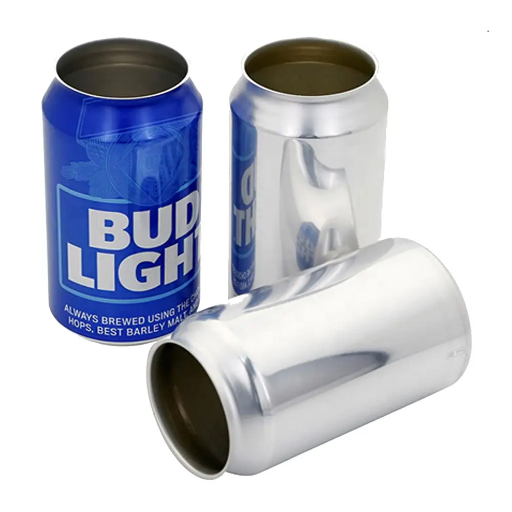 OEM transparente 330ml 500ml 473ml 12oz 16oz 355ml embalagem de refrigerantes de bebidas elegantes latas vazias de alumínio para refrigerantes de cerveja artesanal