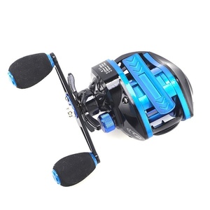 19 + 1-अक्ष 8.1:1 गति अनुपात तीन ब्रेक वाटरव्हील सुपर ऑब्जेक्ट दूर-रेंज मेटल फिशिंग व्हील - Product Image 1