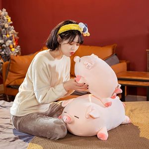 Hot Selling Soft Adorable Pig <strong>Pillow</strong> Custom Weighted Animal Toys for Christmas Birthday Gifts for <strong>Cuddling</strong> Wholesalers - Product Image 5