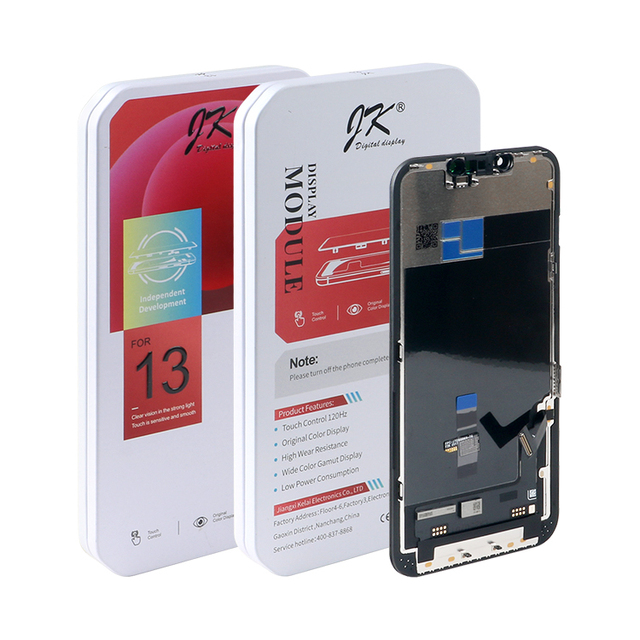 JK 6.1" Incell LCD for iPhone 13 FHD Display Screen Replacement Touch Screen Phone Repair Tools Fix Broken Lcds