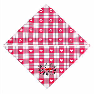 Venta al por mayor personalizado suave cómodo clásico personalizado mascota triángulo perro personalizado mascota Bandana - Product Image 2