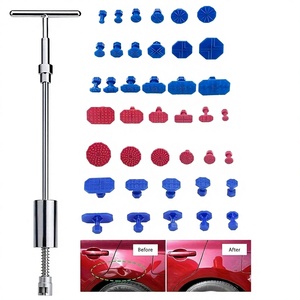 Kit de réparation de bosses de <span class=keywords><strong>carrosserie</strong></span> automobile 19/23 pièces, avec marteau à inertie 2-en-1 pour la réparation de carrosseries de véhicules - Product Image 1