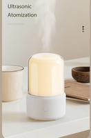 Diffuseur d'arômes électrique portable mini ultrasonique de bureau, humidificateur d'air, lampe de nuit à huiles essentielles de haute qualité, en stock, vente chaude