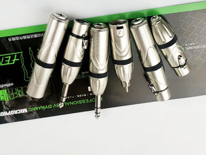 Chất Lượng Cao Xlr Nam Để Nam Xlr Nữ Để Nữ 3Pin Adapter Kết Nối Tương Thích Với Microphone Mixer - Product Image 3