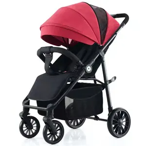 经典设计婴儿轻便婴儿车，带紧凑型折叠，带弹出遮阳板伞旅行婴儿车