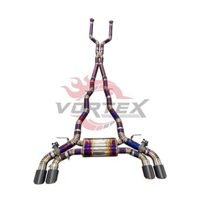 ระบบ valvetronic ท่อไอเสียไทเทเนียมสีม่วงแบบแปลกใหม่สำหรับ M5 BMW G90 2025 - Product Image 1