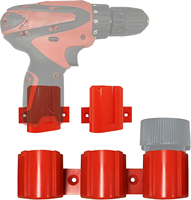 Support mural et porte-outils, utilisé pour fixer et placer la boîte de rangement pour outils électriques, solution de rangement et organisateur mural pour outils