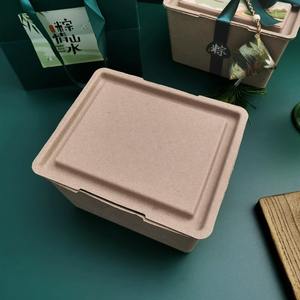 Cajas de pulpa de papel biodegradable ecológicas de alta gama, vajilla de mano y productos para el hogar, embalaje de regalo, uso Industrial - Product Image 5