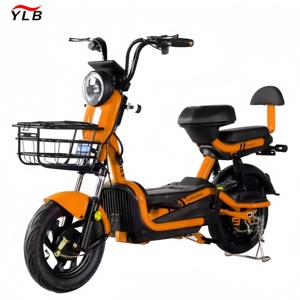 Bicicleta Eléctrica para Adultos de 48V con Batería de Largo Alcance, Frenos de Disco Dobles, para Viajes Urbanos, YLB-1, Alto Rendimiento, Venta al Por Mayor de Fábrica - Product Image 6