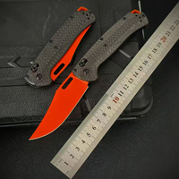 BM 15535 Carbonfaser-Griff Keramikbeschichtung 8cr13 Stahl Jagd- und Camping-Klappmesser Outdoor-Überlebens-EDC-Taschenmesser