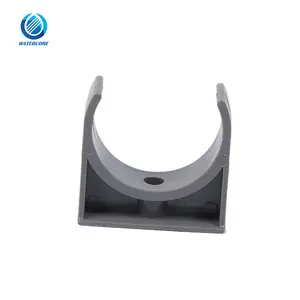 Plastic PVC ISO4422 BSEN1452 Standard PN10 Pressure Plumbing Pipe Fittings Pipe Clip PVC Conduit Clip