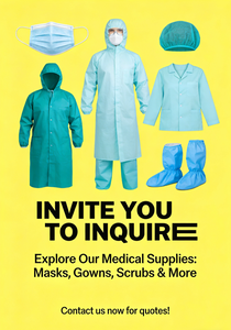 Robe d'isolation monobloc jetable de haute qualité Membrane respirante à capuche Vêtements de protection médicale sans pied - Product Image 6