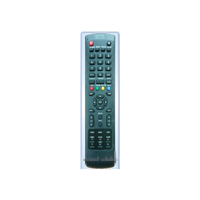 Factory Directly Wholesale Universal ABS Remote Control TV for Car Truck Netflix LED Light 433MHz Frequency Infrared Features