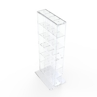 Vitrine de présentation en plastique acrylique pour figurines, présentoir multicouche pour boîtes mystères, support mural, boîte transparente pour comptoir de magasin
