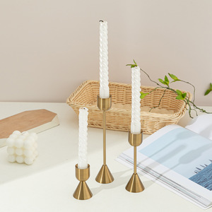Metal Column <strong>Brass</strong> <strong>Candle</strong> <strong>Holder</strong> Mushroom Shape Variety Size Taper Copper Candlestick <strong>Holder</strong> - Product Image 6
