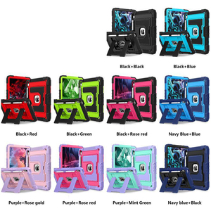 Funda Protectora Plana de Silicona para PC con Soporte <span class=keywords><strong>Invisible</strong></span> Plegable para iPad 10.ª Generación con Correa de Hombro de Nailon - Product Image 2