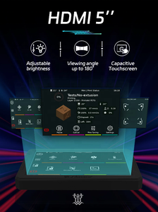 ชุดเครื่องพิมพ์ 3 มิติอุตสาหกรรม CoreXY รุ่น 2.4 R2 DIY พร้อมอัปเกรด Stealthburner ระบบปรับระดับอัตโนมัติ พิมพ์แบบคลาวด์  สำหรับตั้งโต๊ะ  รองรับ Klipper - Product Image 4