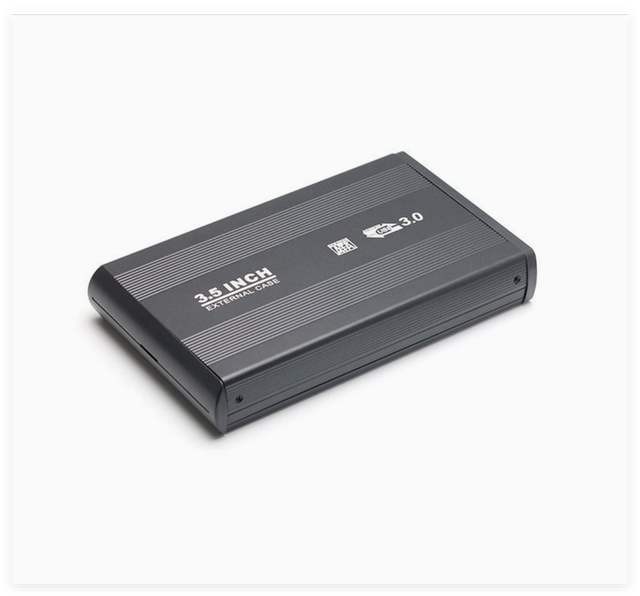 Wholesale 3.5-inch Desktop SATA to USB 3.0 External Aluminum Enclosure for Hard Drive