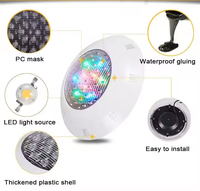 6w 8w 12w 18w 24w Piscine Lampe AC 12v Télécommande Étanche Ip68 RGB Sous-Marine Led Piscine Lumières