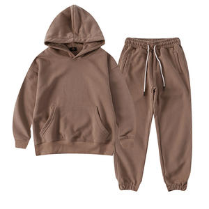 2022 nouveau unisexe enfants surdimensionné survêtement ensemble garçon à capuche filles couverture pull imprimé Nylon <span class=keywords><strong>sweat</strong></span> 2 pièces enfants - Product Image 2