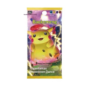 การ์ดโปเกมอนภาษาจีนตัวย่อ พิคาชู PTCG จิ๊กันต์แม็กซ์ ซอร์ด ชิลด์ ธันเดอร์ เฟลม 3.0 รุ่น 10190 ชุดสกินนี่/แฟตแพ็ค ของแท้ - Product Image 1