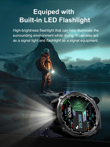 Montre connectée GPS avec carte <span class=keywords><strong>hors</strong></span> <span class=keywords><strong>ligne</strong></span> GS1, deux bracelets, écran AMOLED de 1,43 pouce, mémoire 4 Go, batterie 860 mAh, étanche 3 ATM, lecture <span class=keywords><strong>vidéo</strong></span> - Product Image 5