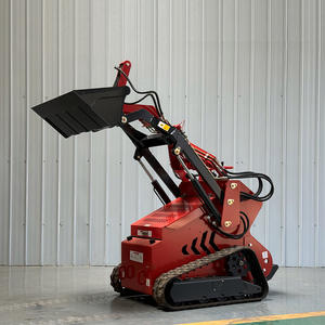 Mini-chargeur compact à quatre roues motrices pouvant être utilisé pour le nettoyage des fermes, le petit chariot élévateur, l'ingénierie agricole, etc. - Product Image 4