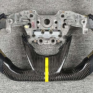 Volante Deportivo Perforado de Cuero y Fibra de Carbono, el Más Popular, para Hyundai LAFESTA - Product Image 6