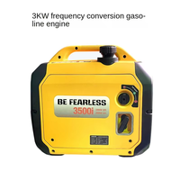 Générateur d'essence à fréquence variable, 1,5-3,5 kW, 50/60 Hz, silencieux, portable, 220 V, générateur d'essence extérieur, vente chaude
