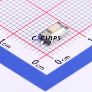 UK-B0240-W-250 Tactile Switch SMD Switch Single Pole Single Throw Rectangle Button 2.5N Vertical Mount - Product Image 1