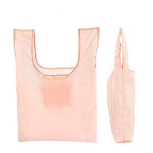 Sac de courses réutilisable pliable en polyester imperméable, grand format, personnalisé, vente en gros, meilleure vente 2025, le meilleur pour les supermarchés - Product Image 4