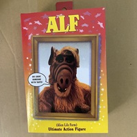 Figura de Acción Articulada de PVC de 7 Pulgadas de la Serie Clásica de TV Alf de NECA con Caja Original - Modelo de Juguete de Personaje de Dibujos Animados
