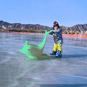 Aide pour patins à glace pour enfants, patins à glace en forme de pingouin à tenir à la main - Product Image 4