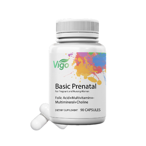 Vigo Gmp Factory Fórmula Ácido fólico Vitamina BCD <span class=keywords><strong>Omega</strong></span> <span class=keywords><strong>3</strong></span> <span class=keywords><strong>DHA</strong></span> Suplemento masticable Vitaminas multicápsulas diarias prenatales - Product Image 2