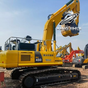 Excavatrice d'occasion Komatsu 450-8, marque japonaise d'origine, 45 tonnes, sur chenilles en caoutchouc, grande taille, modèle 2023, godet de 2,25 m - Product Image 6