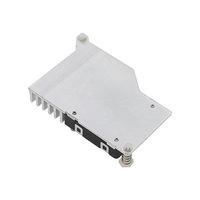Pi 5 Model B sessiz Fan ve kolay kurulum için Fan alüminyum soğutucu soğutma kiti ile ahududu Pi 5 soğutucu