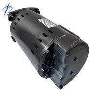 Moteur électrique monophasé AC de haute qualité 1,5 CV, protection thermique, 16A, 8A en continu