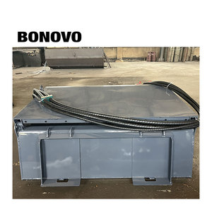 Bonovo 72 "rộng <span class=keywords><strong>Skid</strong></span> <span class=keywords><strong>loader</strong></span> Pickup chổi xô quét tập tin đính kèm cho <span class=keywords><strong>Skid</strong></span> chỉ đạo Bộ nạp - Product Image 3