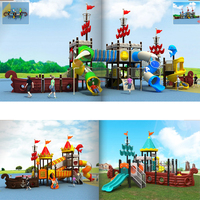 Grand équipement d'amusement extérieur, terrain de jeu extérieur de glissière d'eau d'enfants, terrain de jeu de parc aquatique, terrain de jeu d'intérieur des enfants