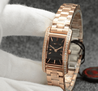 Montre de luxe en quartz, acier inoxydable et verre, étanche, très vendue pour hommes, femmes et couples, montre légère fabriquée à l'étranger